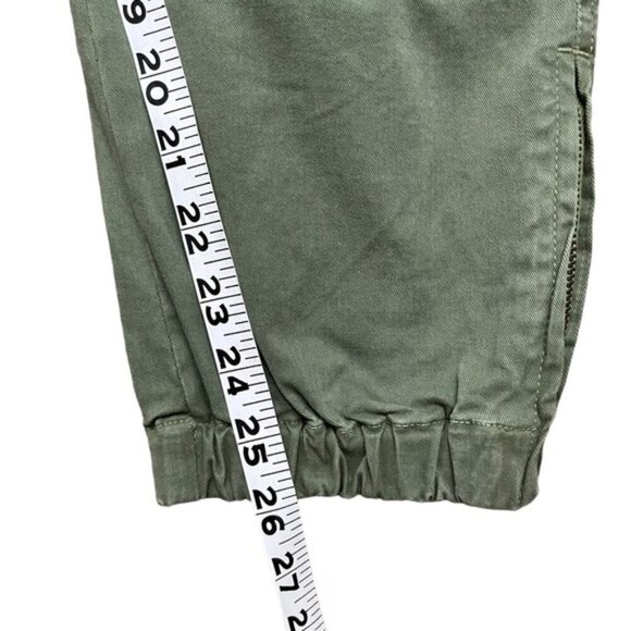 Nili Lotan Cropped Military Pants in Army Green Women Size 2 - Picture 9 of 11